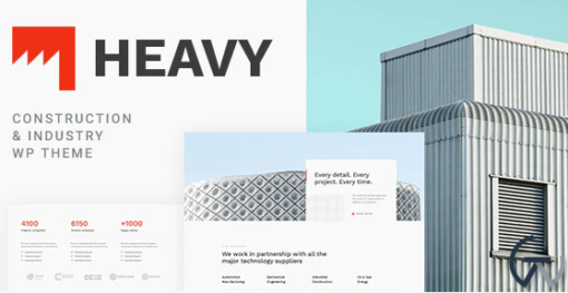 Heavy Industrial WordPress Theme