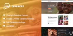 Charihope - Charity and Donation WordPress Theme 1.1.9