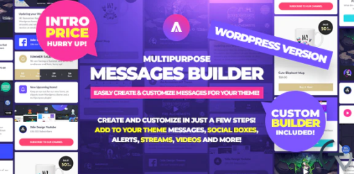 Asgard Multipurpose Messages and Social Builder