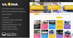 Vloma Grid - Blog / Magazine Video WordPress Theme 3.3