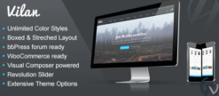 Vilan Corporate, Shop & Forum WordPress Theme 2.7