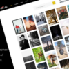 Paintable Photography Photos Blog Theme