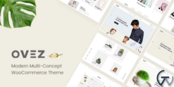 Ovez - Modern Multi-Concept WooCommerce Theme 2.0.0