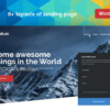 Landium Mobile App Landing Page WordPress Theme