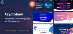 Cryptoland - Crypto Currency ICO WordPress Theme 2.1.2