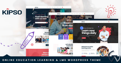 Kipso Education LMS WordPress Theme