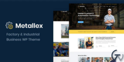 Metallex - Industrial And Engineering WordPress 1.0
