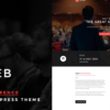 Aleb Event Conference Onepage WordPress Theme