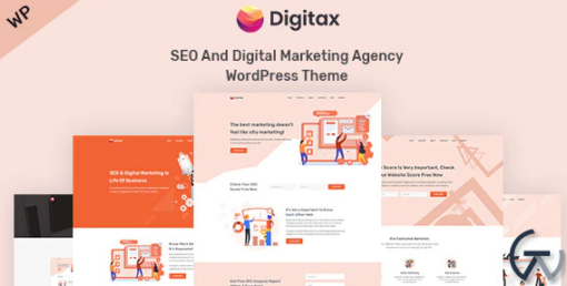 Digitax SEO Digital Marketing Agency Themes