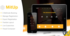 MitUp - Event & Conference WordPress Theme 1.3.2