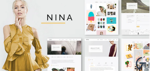 Nina A Minimal and Creative Portfolio WordPress