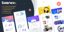 Sassnex - WordPress Theme for App, Saas & Startup