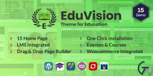 Eduvision Online Course Education WordPress
