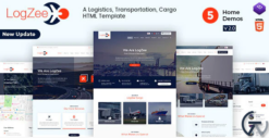 Logzee - Logistics Cargo WordPress Theme V2.2