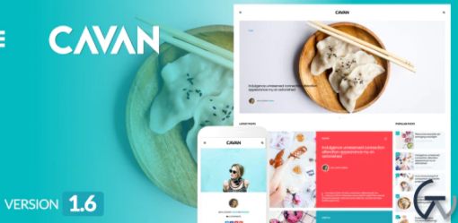 CAVAN A Distinctive WordPress Blog Theme