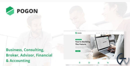 Pogon Business and Finance Corporate Theme