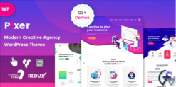 Pixer - Digital Agency WordPress Theme 6.5.0