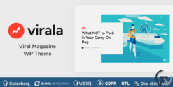 Virala - Viral Magazine WordPress Theme 1.0.9
