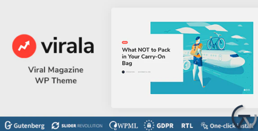 Virala Viral Magazine WordPress Theme