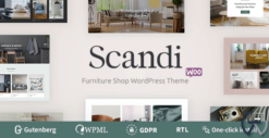 Scandi - Decor & Furniture Shop WooCommerce Theme 1.1.4