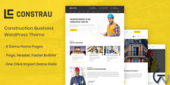 Constrau - Construction Business WordPress Theme 1.3.2