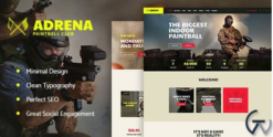 Adrena | Airsoft Club & Paintball WordPress Theme 1.2.12