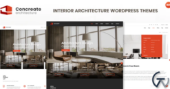 Concreate - Interior Architecture WordPress Theme 1.0