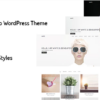 White Minimal Portfolio WordPress Theme