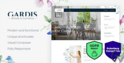 Gardis | Blinds and Curtains Studio & Shop WP 1.2.12