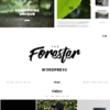 Minimal Portfolio WordPress Theme - Forester 2 Minimal Portfolio WordPress Theme Forester