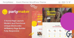 PartyMaker | Event Planner & Wedding Agency WP 1.1.13
