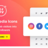 Elfsight Social Icons