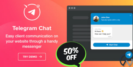 Elfsight Telegram Chat