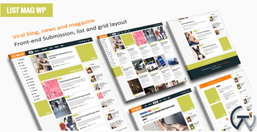 List Mag WP Personal News Magazine Theme