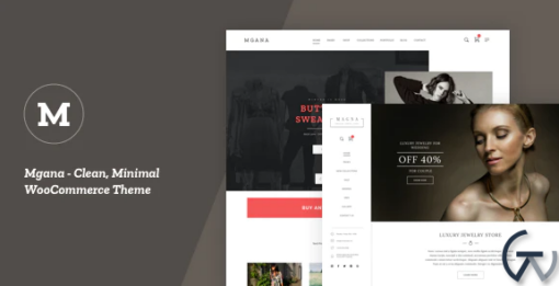 Mgana Clean Minimal WooCommerce Theme