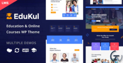 Edukul | Online Courses WordPress Theme 1.16