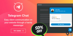 WordPress Telegram Chat Plugin 1.1.0
