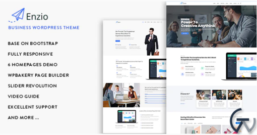 Enzio Responsive Business WordPress Theme