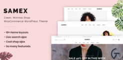 Samex - Clean, Minimal Shop WooCommerce WordPress Theme 2.6