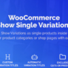 WooCommerce Variations as Single Products