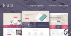 Kratz | Digital Agency Marketing and SEO WordPress Theme 1.0.11