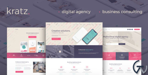 Kratz Digital Agency Marketing and SEO WordPress Theme