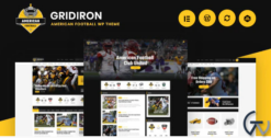 Gridiron | American Football & NFL Team WordPress 1.0.12