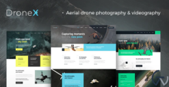 DroneX | Aerial Photography & Videography WordPress Theme 1.1.10