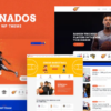 Tornados | Basketball NBA Team WordPress Theme 1.1.12 2 Tornados Basketball NBA Team WordPress Theme