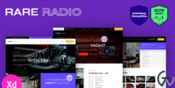 Rare Radio | Online Music Radio Station & Podcast WordPress Theme 1.0.14