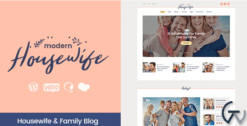 Modern Housewife | Women & Family WordPress Blog Theme 1.0.11