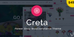 Creta - Flower Shop WooCommerce WordPress Theme 5.8
