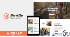 Birdily | Travel Agency & Tour Booking WordPress Theme 1.2.1
