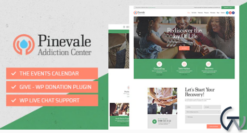 Pinevale | Addiction Recovery and Rehabilitation Center WordPress Theme 1.0.5